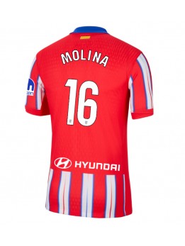 Atletico Madrid Nahuel Molina #16 Replika Hemmakläder 2024-25 Kortärmad